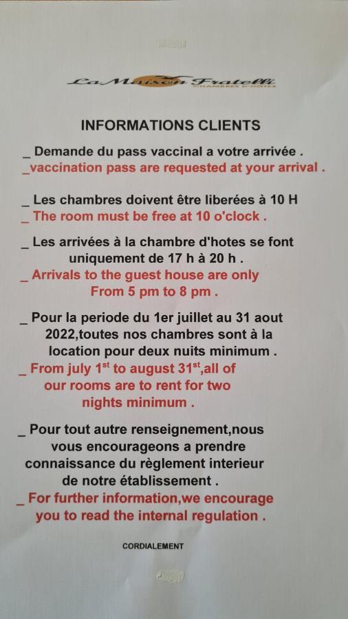 La Maison Fratelli Hyères Kültér fotó